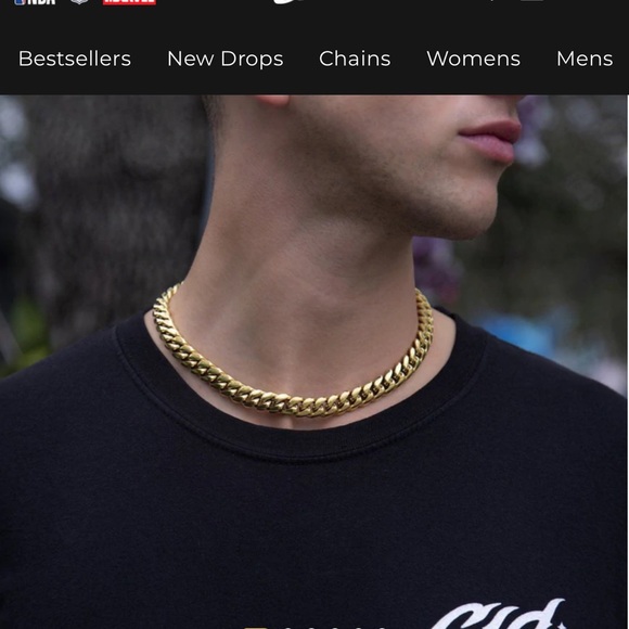 12mm GLD Signature Miami Cuban - Picture 3 of 4